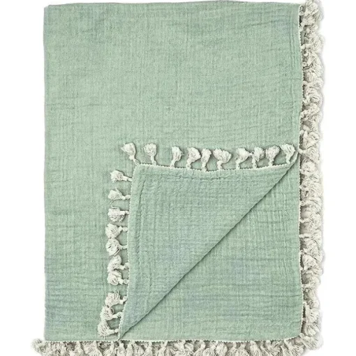 Crane - Cobertor de musselina para bebê, perene