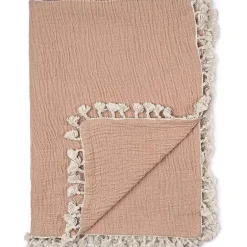 Crane - Cobertor de musselina para bebê, cobre vermelho
