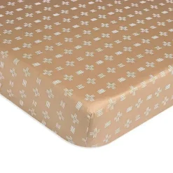 Crane - Lençol de berço de algodão macio para bebês, traço de cobre