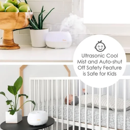 Crane - Personal Humidifier With Aroma Diffuser Function And Color Changing Light