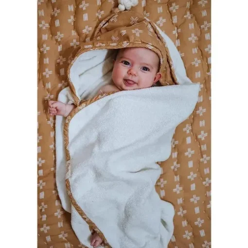 Crane - Toalha de bebê Toalha de bebê com capuz, Ezra