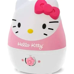 Crane - Umidificadores ultrassônicos adoráveis, umidificador de ar de névoa fria de 1 galão, Hello Kitty