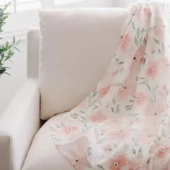 Crane Baby Parker Collection Musselina Swaddle Wraps Estampa Floral