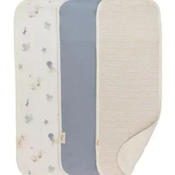 Crane Bedding - Cove 3-Pc. Baby Burp Cloth Set, Ocean