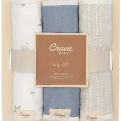 Crane Bedding - Cove 3-Pc. Baby Burp Cloth Set, Ocean