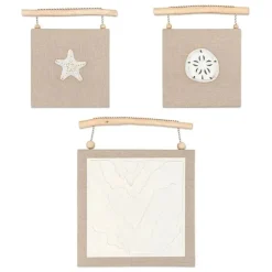 Crane Bedding - Cove 3-Pc. Beach Life Wall Décor