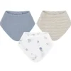Crane Bedding - Cove 3-Pc. Muslin Bib Set, Ocean Life