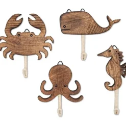 Crane Bedding - Cove 4-Pc. Sea Life Motifs Wall Décor