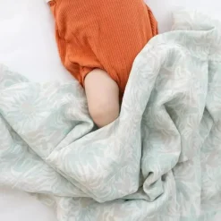 Crane Bedding - Cove 3-Pc. Swaddle Set, Beach Life