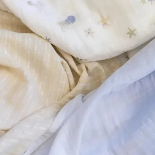 Crane Bedding - Cove 3-Pc. Swaddle Set, Sea Life