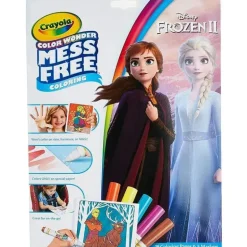 Crayola - Almofada e marcadores para colorir Color Wonder, Frozen