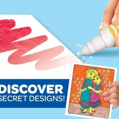 Crayola - Almofada e marcadores para colorir Color Wonder, Frozen