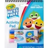 Crayola - Bloco de atividades Color Wonder, Baby Shark