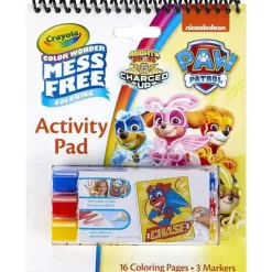 Crayola - bloco de atividades Color Wonder, Patrulha Canina