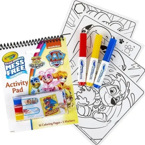 Crayola - bloco de atividades Color Wonder, Patrulha Canina