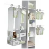 Crianças Delta - Conjunto de armazenamento de berçário com 24 unidades, Dove Grey