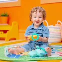 Crianças II - Gym selvagem da atividade dos Wiggles dos começos brilhantes com barra de brinquedo dobrável