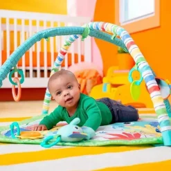 Crianças II - Gym selvagem da atividade dos Wiggles dos começos brilhantes com barra de brinquedo dobrável