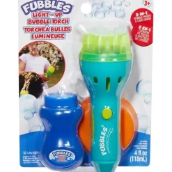 Crianças pequenas - tocha de bolha iluminada Fubbles