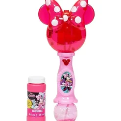 Crianças pequenas - Varinha de bolha musical com luz e som da Disney Minnie Mouse