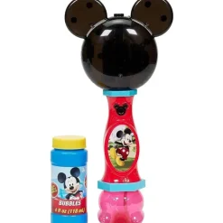 Crianças pequenas - Varinha de bolha musical com luz e som do Disney Mickey Mouse