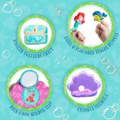 Crianças Preferenciais - Minha 1ª Princesa Ariel Seashell Playset