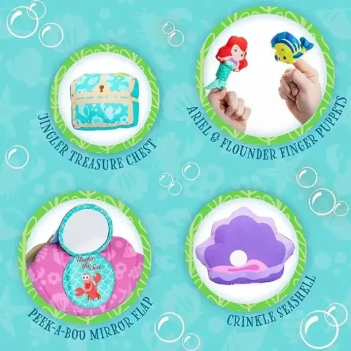 Crianças Preferenciais - Minha 1ª Princesa Ariel Seashell Playset