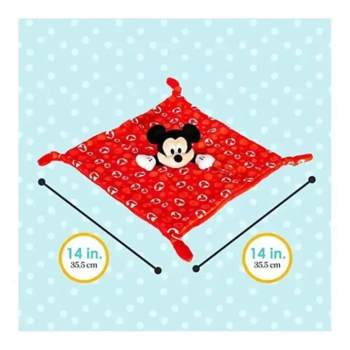 Crianças preferidas – Disney Baby Mickey Mouse pelúcia animal de pelúcia Snuggler Lovey cobertor de segurança