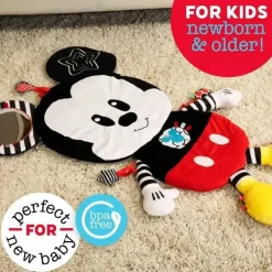 Crianças preferidas - Disney Black &amp; White Mickey Mouse Playmat