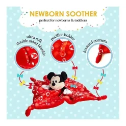 Crianças preferidas – Disney Baby Mickey Mouse pelúcia animal de pelúcia Snuggler Lovey cobertor de segurança