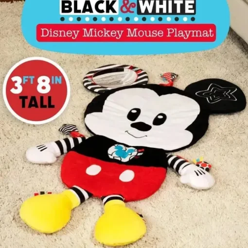 Crianças preferidas - Disney Black &amp; White Mickey Mouse Playmat