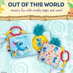 Crianças preferidas - Livro macio Disney Baby Lilo &amp; Stitch: Livro macio Stitch ON-The-GO