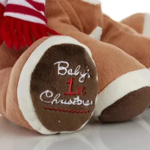 Crianças preferidas - Papai Noel Rudolph, o bicho de pelúcia musical da rena do nariz vermelho, 20 cm