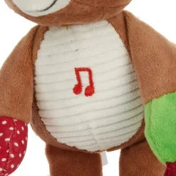 Crianças preferidas - Rudolph, a rena do nariz vermelho, brinquedo de atividade de desenvolvimento do mordedor em movimento, 12 polegadas