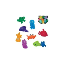 Criaturas do Mar Sassy Snap &amp; Squirt, Pacote de 9