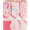 Cudlie - 3 Pk Toalha com Capuz Enrolada/Cardá-la, Olá Floral