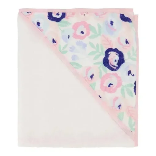 Cudlie - 3 Pk toalha com capuz enrolada/cardada, floral fresco