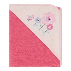 Cudlie - 3 Pk toalha com capuz enrolada/cardada, floral fresco