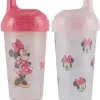 Cudlie - 2 unidades de bico rígido, pose e arcos Disney Minnie Mouse