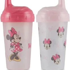 Cudlie - 2 unidades de bico rígido, pose e arcos Disney Minnie Mouse