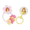 Cudlie - 2 unidades de chocalho de personagem Disney Bella