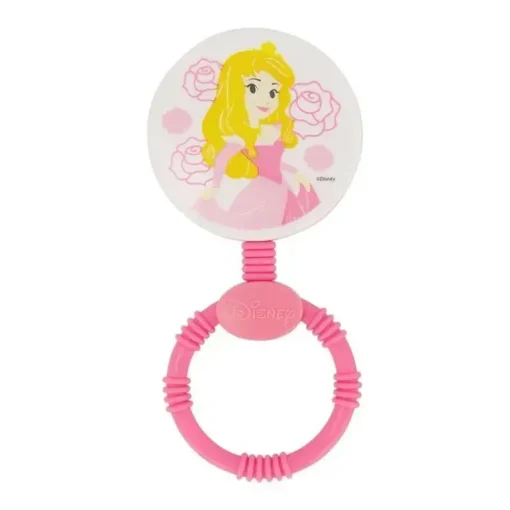 Cudlie - 2 unidades de chocalho de personagem Disney Sleep Princess