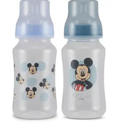 Cudlie - 2 unidades de garrafas Disney Mickey 11 onças, fofas