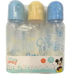 Cudlie - 3 unidades de garrafas Disney Mickey Mouse de 9 onças, próxima aventura