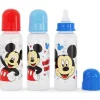 Cudlie - 3 unidades de garrafas Disney Mickey Mouse de 9 onças, estrelas e Mickey
