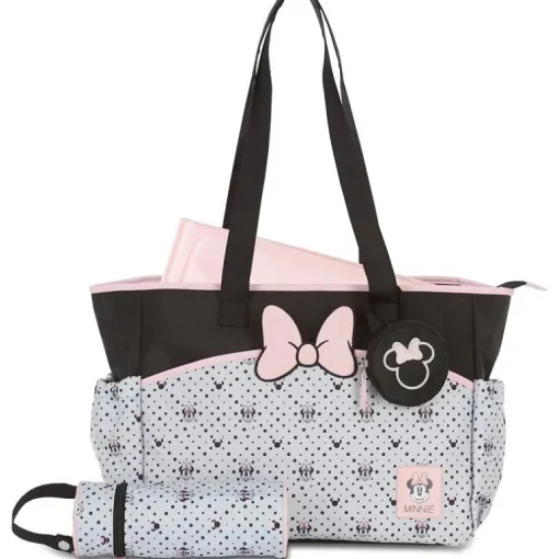 Cudlie - Bolsa de fraldas e trocador Minnie Disney Tote