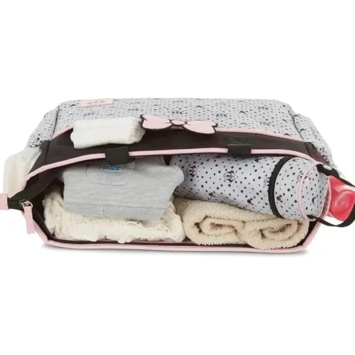 Cudlie - Bolsa de fraldas e trocador Minnie Disney Tote