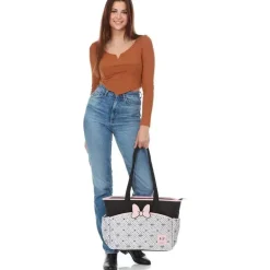 Cudlie - Bolsa de fraldas e trocador Minnie Disney Tote