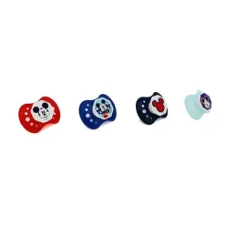 Cudlie - Chupeta 4Pk Disney Mickey Mouse Baby Boy