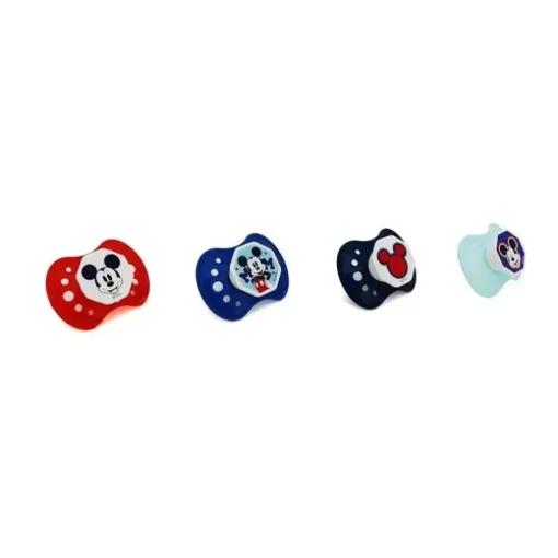 Cudlie - Chupeta 4Pk Disney Mickey Mouse Baby Boy